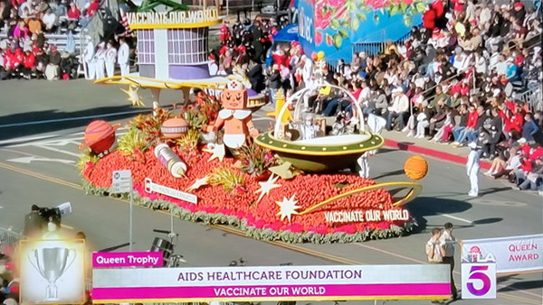 2022 Rose Parade Queen Trophy