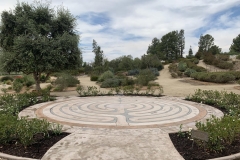 Boos Courtyard Labyrinth Completed