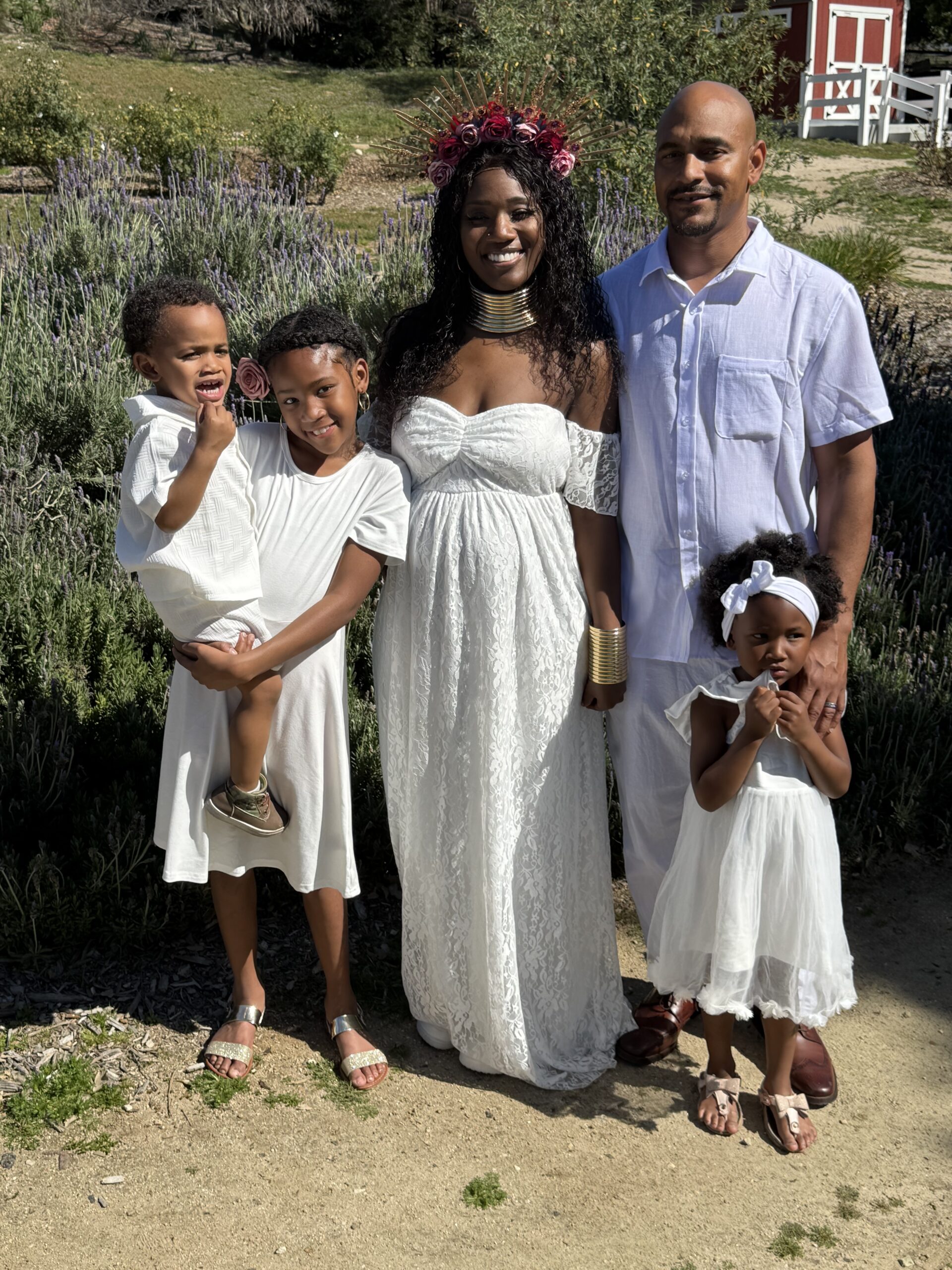 Families in the Rose Garden